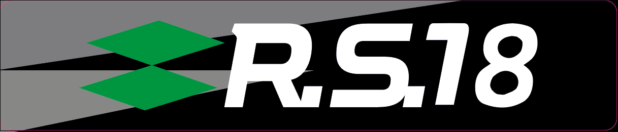 RS License Plate Cover