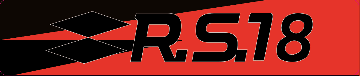 RS License Plate Cover
