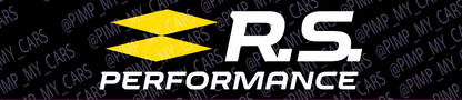 Cache Plaque Renault Sport