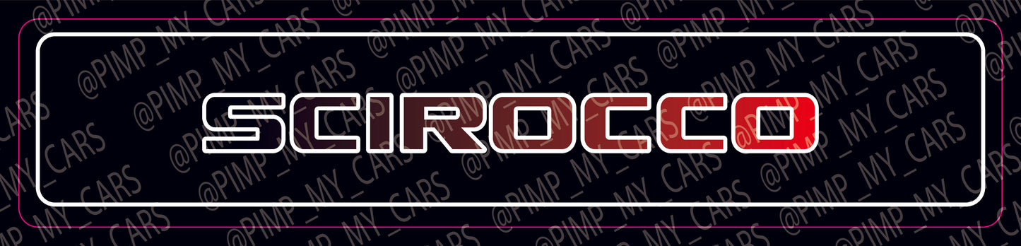 Cache Plaque Volkswagen