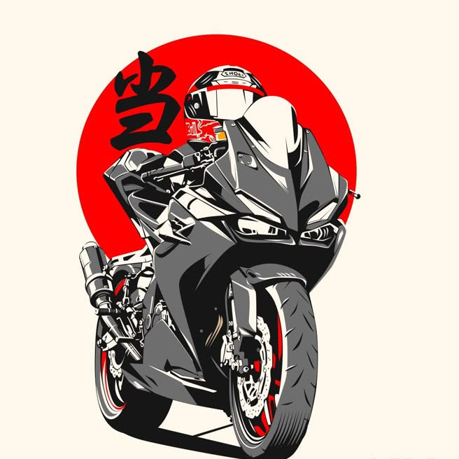 Cache Plaque Moto
